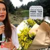 Ebru Şallı, oğlunun mezarını ziyaret edebilmek için ... Ebru Şallı, oğlunun mezarını ziyaret edebilmek için ...