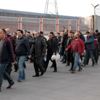 Erdemir işçisinden sessiz eylem