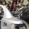 Afrin'de bomba yüklü araç patladı Afrin'de bomba yüklü araç patladı