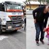 Hamile kadın beton mikserinin altında kaldı!