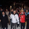 Sarıkamış şehitleri için meşaleli yürüyüş Sarıkamış şehitleri için meşaleli yürüyüş