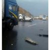Kuzey Marmara Otoyolu'nda korkunç kaza! Boğazına bariyer saplanan şahsın kafası koptu