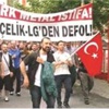 Eylemler Arçelik’e sıçradı Eylemler Arçelik’e sıçradı