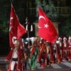 Moskova'da mehteran gösterisi