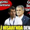Rumeli Hisarı'nda Şenol Güneş - Emre Belözoğlu zirvesi Rumeli Hisarı'nda Şenol Güneş - Emre Belözoğlu zirvesi