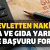 Biz bize yeteriz 1000 TL nakit, kira ve gıda yardımı-işte devletten yardım alma başvuru şartları ve formu detayları