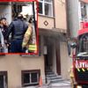 Baca yüzünden yangın çıktı, apartman sakinleri kavga etti