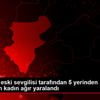 Denizli de eski sevgilisi tarafından 5 yerinden bıçaklanan ... Denizli de eski sevgilisi tarafından 5 yerinden bıçaklanan ...