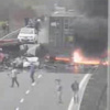 TEM'de zincirleme kaza TEM'de zincirleme kaza