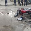 Aracın çarptığı motosiklet sürücüsü hayatını kaybetti Aracın çarptığı motosiklet sürücüsü hayatını kaybetti