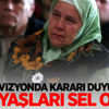 Televizyonda kararı duyunca gözyaşları sel oldu
