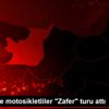 Kocaeli de motosikletliler "Zafer" turu attı
