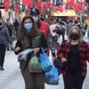 82 saatlik kısıtlama öncesi alışveriş yoğunluğu 82 saatlik kısıtlama öncesi alışveriş yoğunluğu