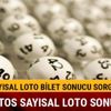Sayısal Loto sonuçları 1 Ağustos Sayısal Loto çekiliş sonuçları sorgulama ekranı mpi.gov.tr'de