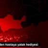 Belediyeden hastaya yatak hediyesi