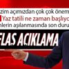 Son dakika: Milli Eğitim Bakanı Ziya Selçuk'tan dikkat çeken yüz yüze eğitim açıklaması Son dakika: Milli Eğitim Bakanı Ziya Selçuk'tan dikkat çeken yüz yüze eğitim açıklaması