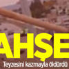Vahşet! Teyzesini kazmayla öldürdü Vahşet! Teyzesini kazmayla öldürdü
