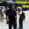 Yabancı kadınla polis arasında ilginç diyalog Yabancı kadınla polis arasında ilginç diyalog