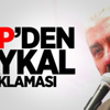 MHP'den Net Açıklama