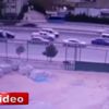 Erzurum’da ‘kardan sokak’ yaptılar