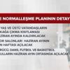 Normalleşme için tarihler belli oldu! İşte kafelerin, spor salonlarının açılacağı uçuşların başlayacağı tarih |Video