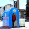 Bolu da, dezenfeksiyon tüneli hizmete girdi