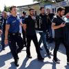 Ankara'da "Kalkan" operasyonunda gözaltına alınan 84 kişi adliyeye sevk edildi