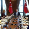Cumhurbaşkanı Erdoğan AB heyetini kabul etti