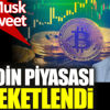 ﻿Elon Musk'ın tweeti sonrası Bitcoin piyasası yine hareketlendi