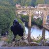 Kuzgun turistlerle konuştu Kuzgun turistlerle konuştu