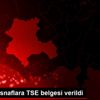 Konyalı esnaflara TSE belgesi verildi Konyalı esnaflara TSE belgesi verildi