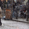 Taksim'e dolu yağdı, sosyal medya konuştu Taksim'e dolu yağdı, sosyal medya konuştu