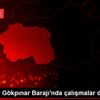 Eskişehir Gökpınar Barajı nda çalışmalar devam ediyor Eskişehir Gökpınar Barajı nda çalışmalar devam ediyor