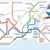 Metronun geçtiği yerde ofisler uçtu