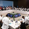 G-20 Liderler Zirvesi'nden çarpıcı fotoğraf G-20 Liderler Zirvesi'nden çarpıcı fotoğraf