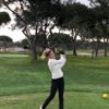 Golfçüler şehitler için saygı duruşunda bulundu Golfçüler şehitler için saygı duruşunda bulundu