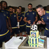 RVP'ye sürpriz doğum günü kutlaması RVP'ye sürpriz doğum günü kutlaması