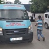 AK Parti Minibüsüne Ateş Açıldı AK Parti Minibüsüne Ateş Açıldı