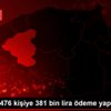Eflani de 476 kişiye 381 bin lira ödeme yapıldı Eflani de 476 kişiye 381 bin lira ödeme yapıldı