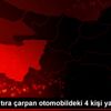 Bursa da tıra çarpan otomobildeki 4 kişi yaralandı