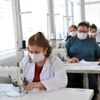 Mardin de gönüllüler, maske üretimi için seferber ... Mardin de gönüllüler, maske üretimi için seferber ...