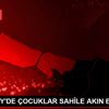 YEŞİLKÖY DE ÇOCUKLAR SAHİLE AKIN ETTİ