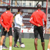 Hatayspor, Galatasaray maçının taktiğini çalıştı Hatayspor, Galatasaray maçının taktiğini çalıştı