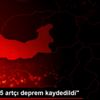 AFAD: "35 artçı deprem kaydedildi" AFAD: "35 artçı deprem kaydedildi"