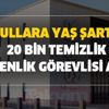 Okullara yaş şartsız 20 bin temizlik güvenlik görevlisi, bakım onarım alımı başvuru şartları! İşte TYP-İŞKUR başvuru ekranı