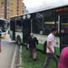 Bursa'da otobüsler çarpıştı, yaralılar var
