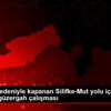 Heyelan nedeniyle kapanan Silifke-Mut yolu için alternatif ...
