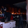 CHP'nin TIR'ı polis zoruyla kaldırıldı