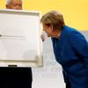 Merkel partisine veda etti