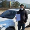 Akılalmaz olay! Sıfır araç hasarlı çıktı